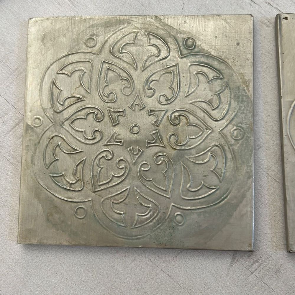 Pier 1 Silver Coaster Set - Picture 4 of 4